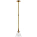 Visual Comfort Signature Canada - LED Pendant - Parkington - Antique-Burnished Brass- Union Lighting Luminaires Decor