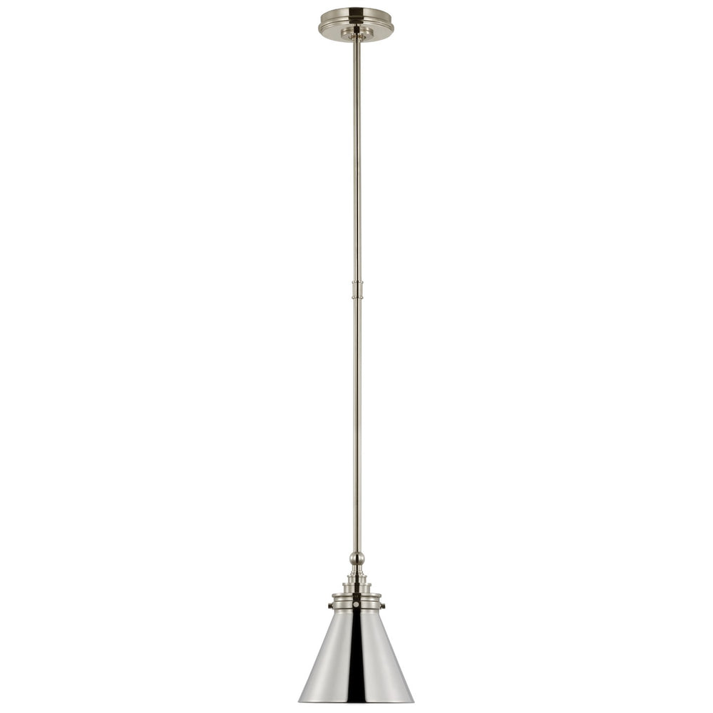 Visual Comfort Signature Canada - LED Pendant - Parkington - Polished Nickel- Union Lighting Luminaires Decor