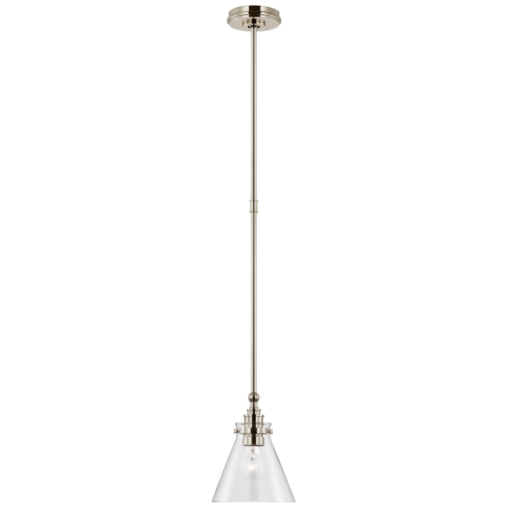 Visual Comfort Signature Canada - LED Pendant - Parkington - Polished Nickel- Union Lighting Luminaires Decor