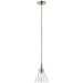 Visual Comfort Signature Canada - LED Pendant - Parkington - Polished Nickel- Union Lighting Luminaires Decor