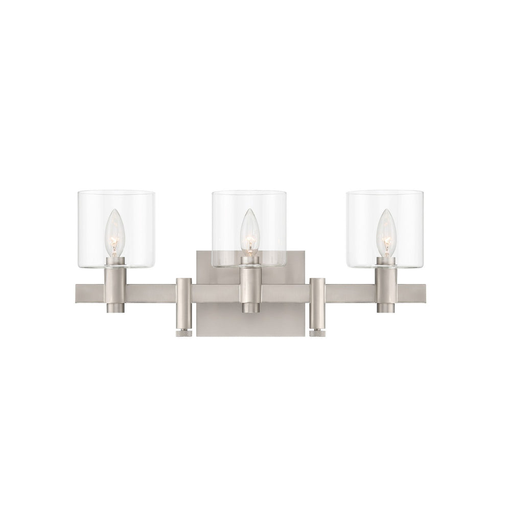 Eurofase Canada - DECATO-VAN-3LT-SN-CL - DECATO - Satin Nickel- Union Lighting Luminaires Decor