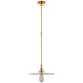 Visual Comfort Signature Canada - LED Pendant - Parkington - Antique-Burnished Brass- Union Lighting Luminaires Decor