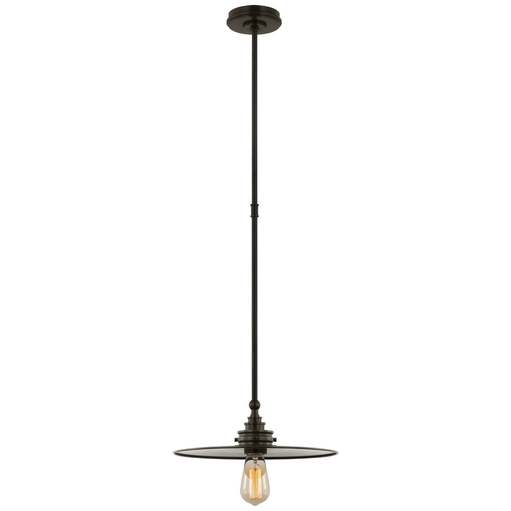 Visual Comfort Signature Canada - LED Pendant - Parkington - Bronze- Union Lighting Luminaires Decor