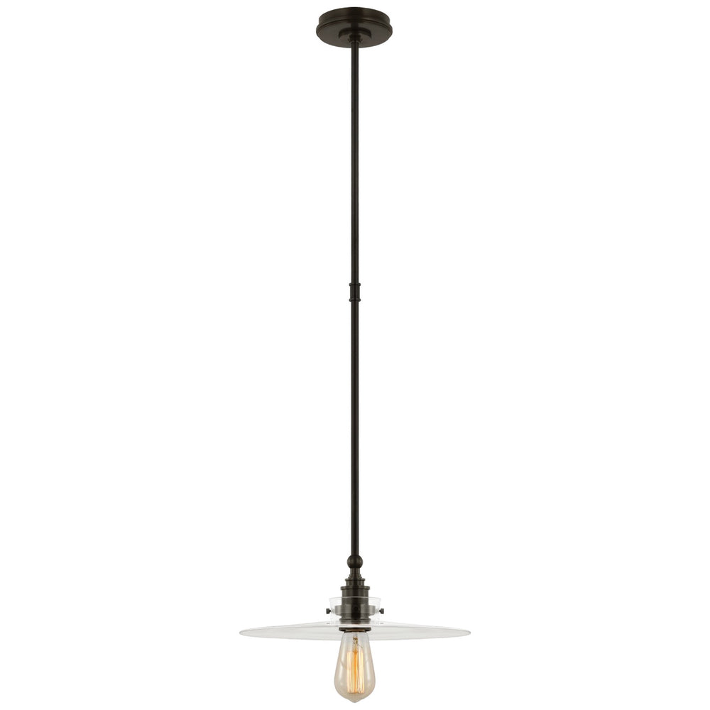 Visual Comfort Signature Canada - LED Pendant - Parkington - Bronze- Union Lighting Luminaires Decor