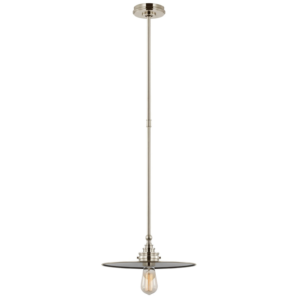 Visual Comfort Signature Canada - LED Pendant - Parkington - Polished Nickel- Union Lighting Luminaires Decor