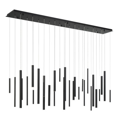 Eurofase Canada - SANTANA-CHD-30LT-72IN-BK - SANTANA - Black- Union Lighting Luminaires Decor