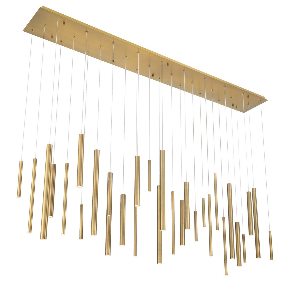 Eurofase Canada - LED Chandelier - Santana - Brass- Union Lighting Luminaires Decor