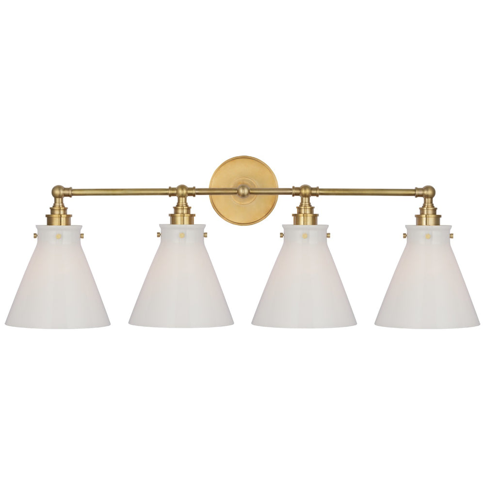 Visual Comfort Signature Canada - LED Wall Sconce - Parkington - Antique-Burnished Brass- Union Lighting Luminaires Decor