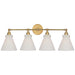 Visual Comfort Signature Canada - LED Wall Sconce - Parkington - Antique-Burnished Brass- Union Lighting Luminaires Decor