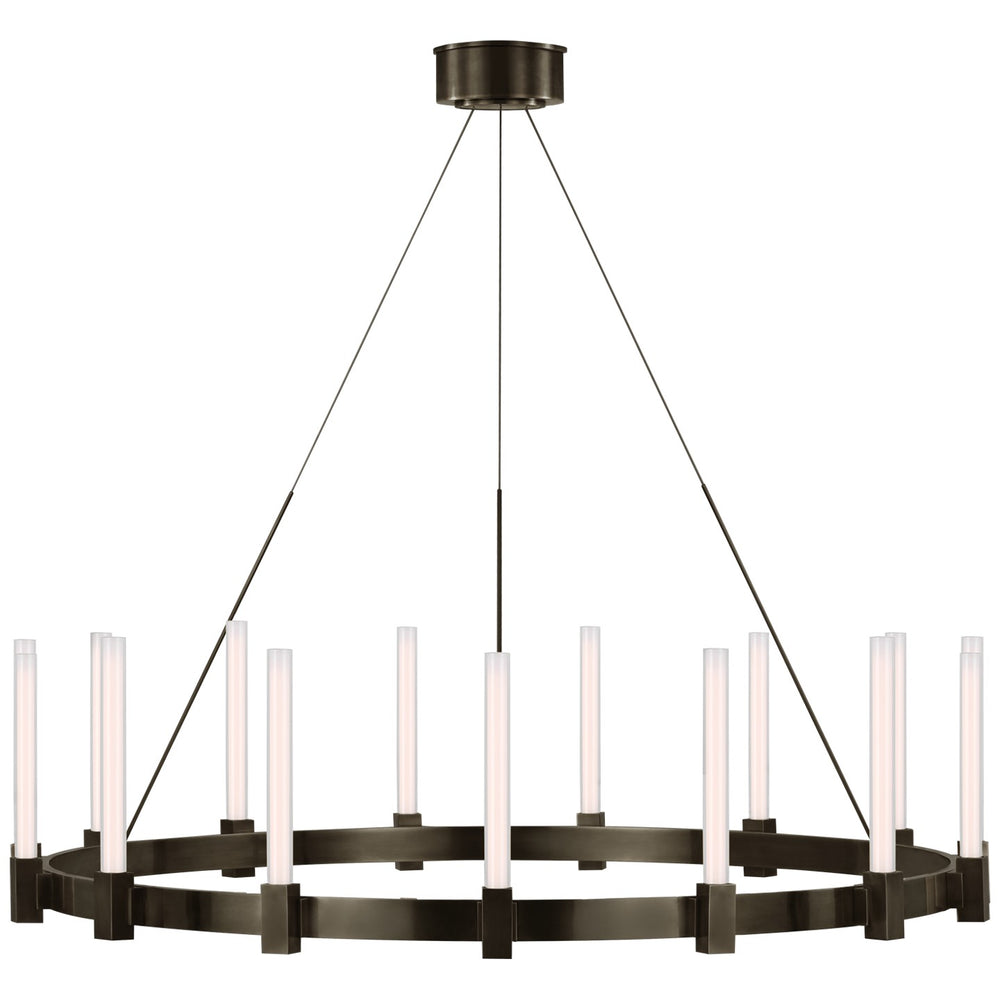 Visual Comfort Signature Canada - LED Chandelier - Mafra - Bronze- Union Lighting Luminaires Decor