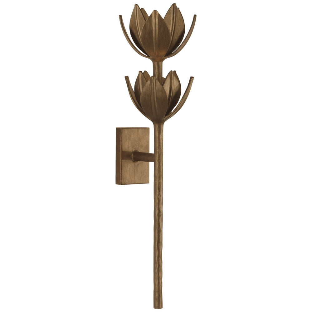 Visual Comfort Signature Canada - LED Wall Sconce - Alberto - Antique Bronze Leaf- Union Lighting Luminaires Decor