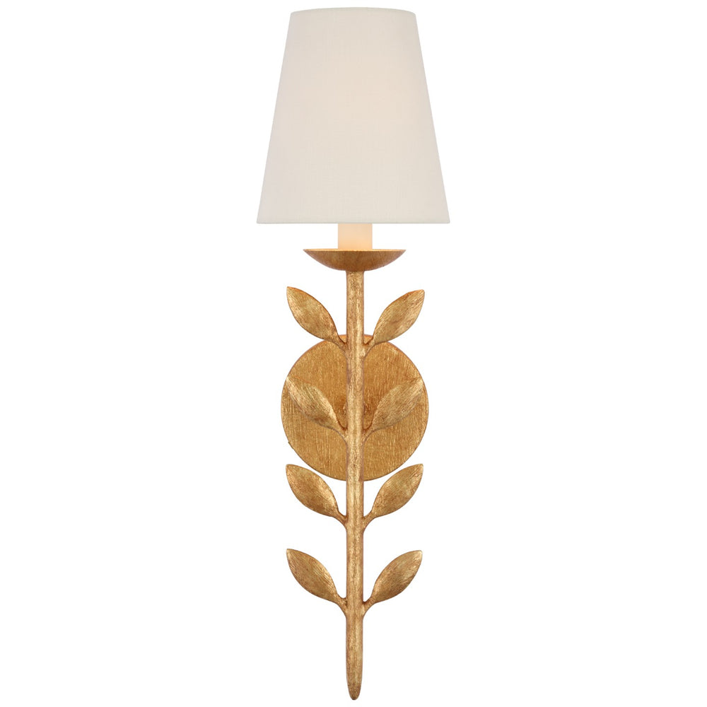 Visual Comfort Signature Canada - LED Wall Sconce - Avery - Antique Gold Leaf- Union Lighting Luminaires Decor