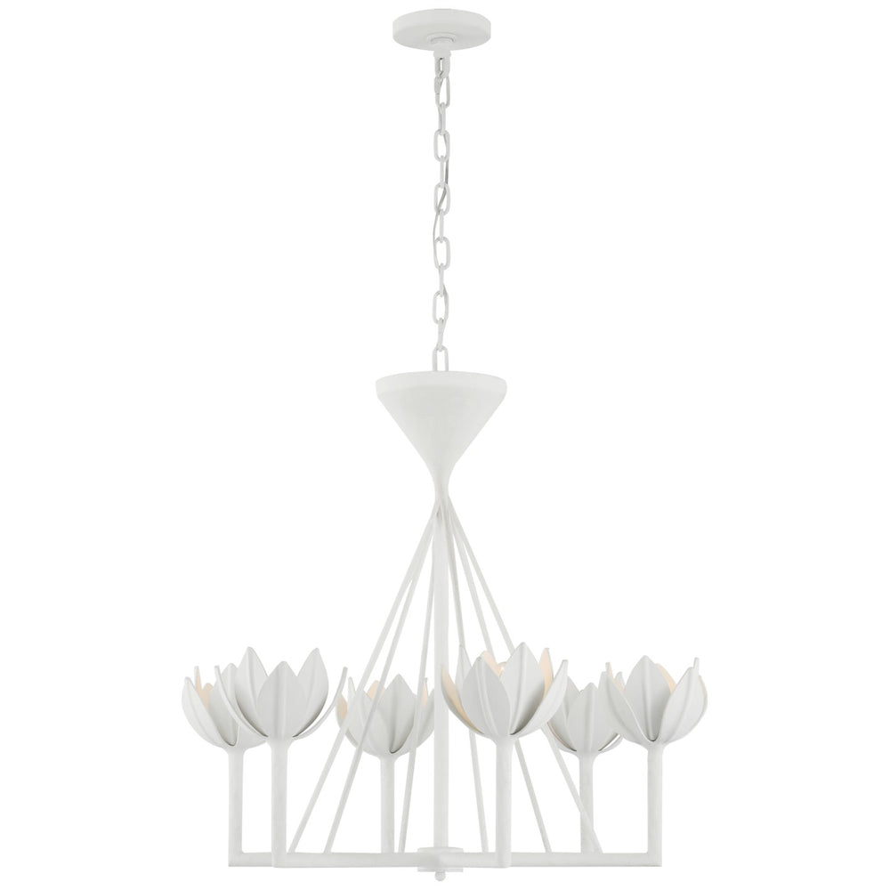 Visual Comfort Signature Canada - LED Chandelier - Alberto - Plaster White- Union Lighting Luminaires Decor