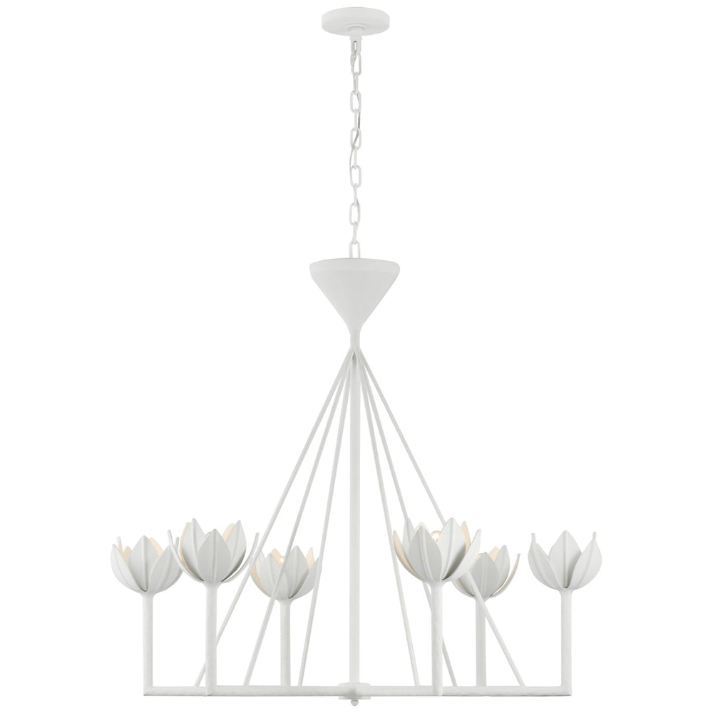 Visual Comfort Signature Canada - LED Chandelier - Alberto - Plaster White- Union Lighting Luminaires Decor