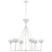 Visual Comfort Signature Canada - LED Chandelier - Alberto - Plaster White- Union Lighting Luminaires Decor