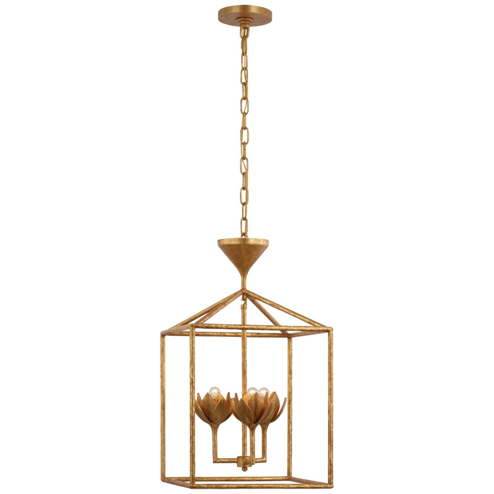 Visual Comfort Signature Canada - LED Pendant - Alberto - Antique Gold Leaf- Union Lighting Luminaires Decor