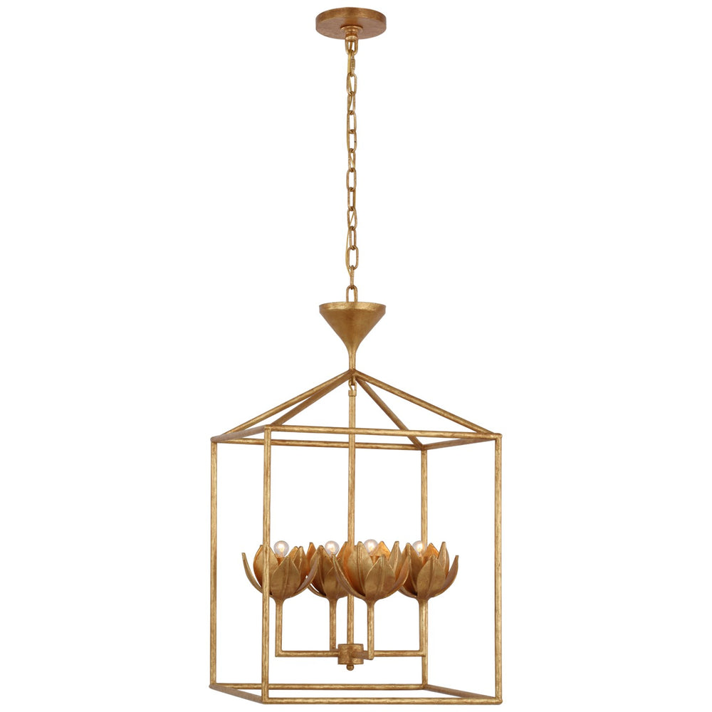 Visual Comfort Signature Canada - LED Pendant - Alberto - Antique Gold Leaf- Union Lighting Luminaires Decor