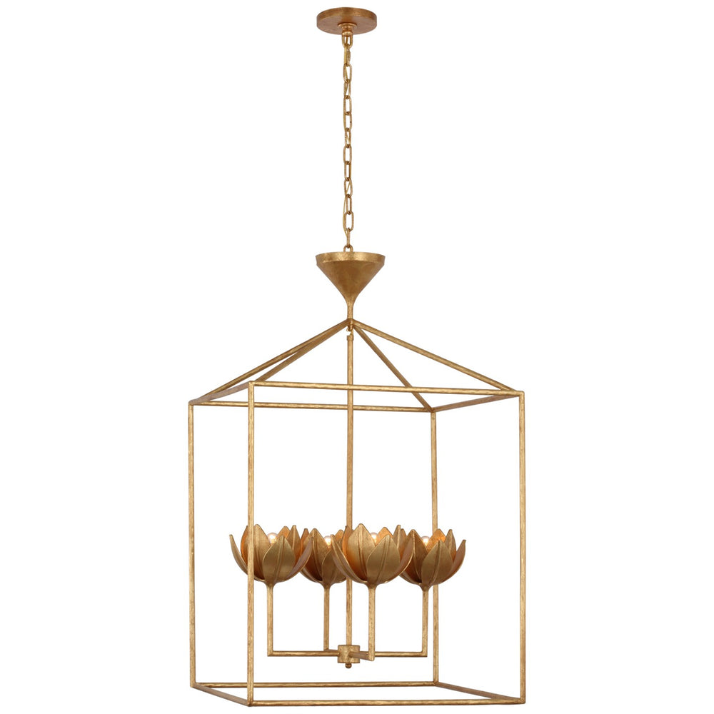 Visual Comfort Signature Canada - LED Pendant - Alberto - Antique Gold Leaf- Union Lighting Luminaires Decor