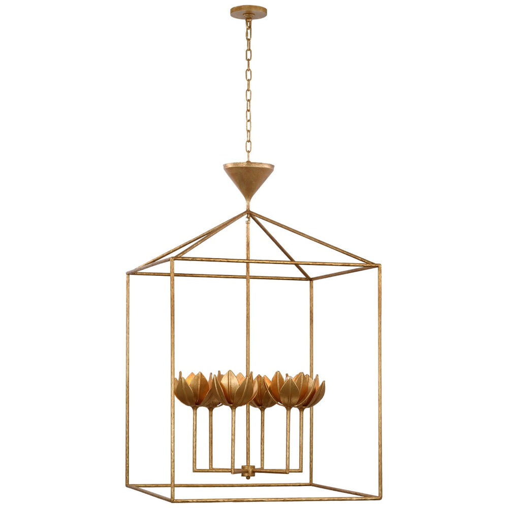 Visual Comfort Signature Canada - LED Pendant - Alberto - Antique Gold Leaf- Union Lighting Luminaires Decor