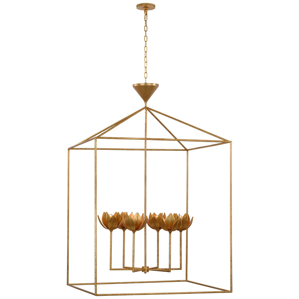 Visual Comfort Signature Canada - LED Pendant - Alberto - Antique Gold Leaf- Union Lighting Luminaires Decor