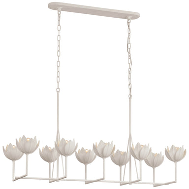 Visual Comfort Signature Canada - LED Linear Chandelier - Alberto - Plaster White- Union Lighting Luminaires Decor