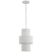 Visual Comfort Signature Canada - LED Pendant - Chalmette - Plaster White- Union Lighting Luminaires Decor