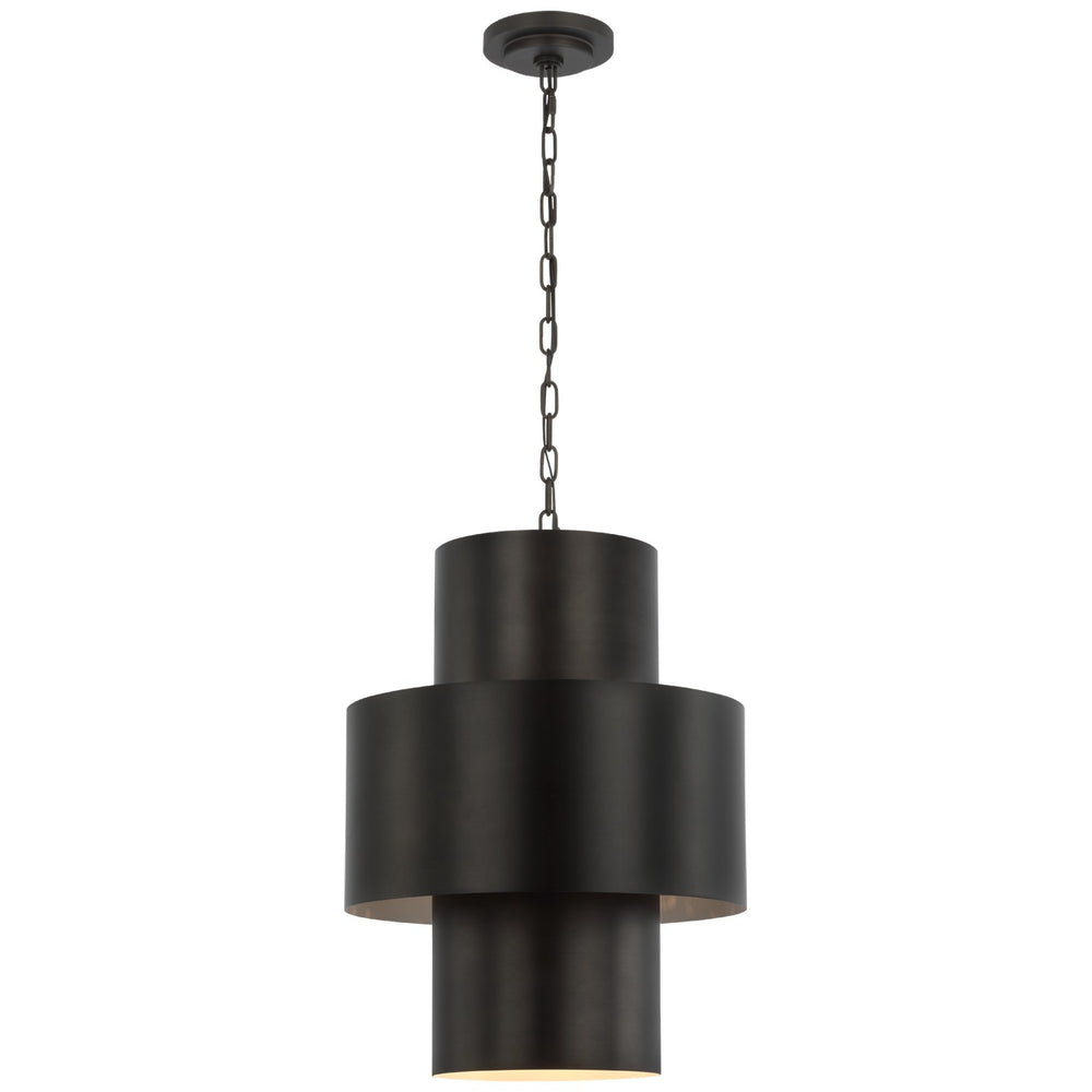 Visual Comfort Signature Canada - LED Pendant - Chalmette - Aged Iron- Union Lighting Luminaires Decor