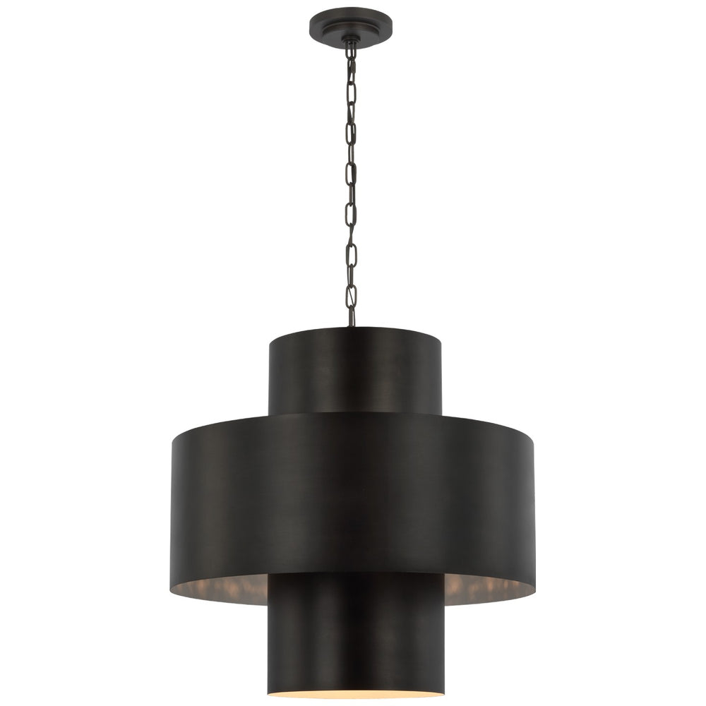 Visual Comfort Signature Canada - LED Pendant - Chalmette - Aged Iron- Union Lighting Luminaires Decor