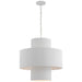 Visual Comfort Signature Canada - LED Pendant - Chalmette - Plaster White- Union Lighting Luminaires Decor