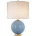 Visual Comfort Signature Canada - One Light Table Lamp - Elsie - Blue Painted Glass- Union Lighting Luminaires Decor