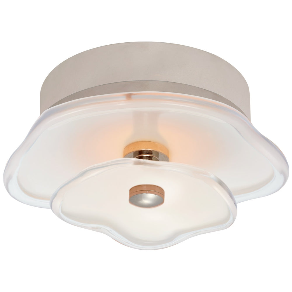 Visual Comfort Signature Canada - LED Flush Mount - Leighton - Polished Nickel- Union Lighting Luminaires Decor