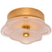 Visual Comfort Signature Canada - LED Flush Mount - Leighton - Soft Brass- Union Lighting Luminaires Decor