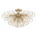 Eurofase Canada - Nine Light Semi-Flush Mount - Dendelio - Gold- Union Lighting Luminaires Decor