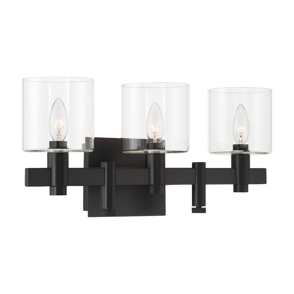 Eurofase Canada - Three Light Wall Mount - Decato - Black- Union Lighting Luminaires Decor