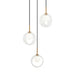 Matteo Canada - LED Pendant - Delcia - Aged Gold Brass- Union Lighting Luminaires Decor