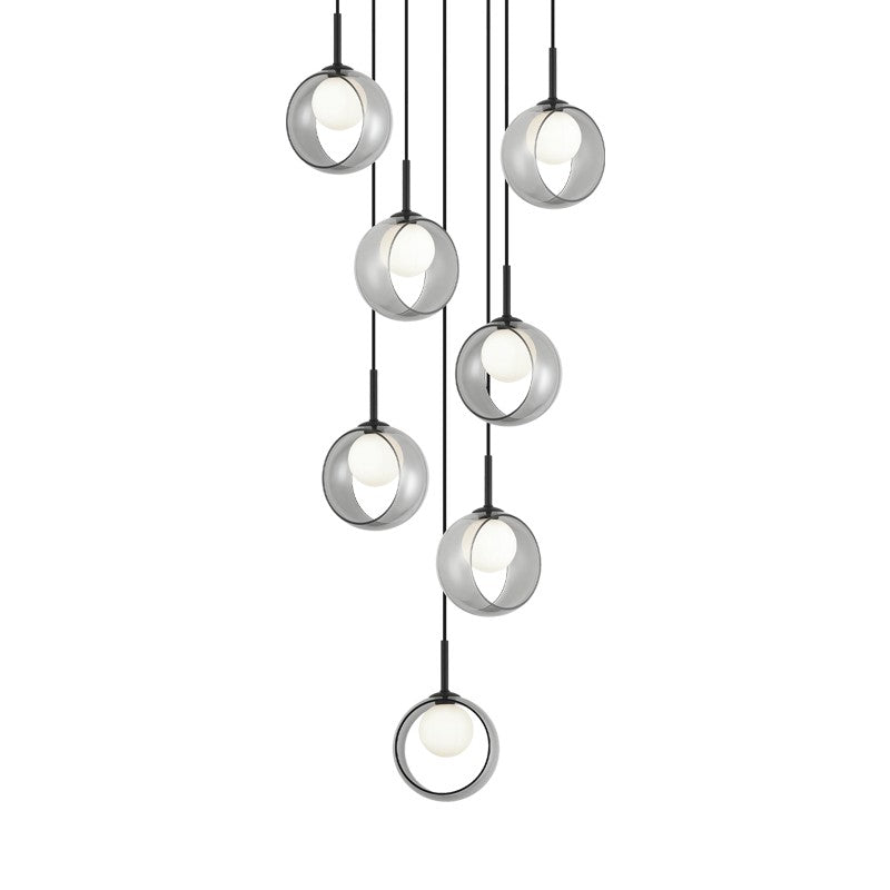 Matteo Canada - LED Pendant - Delcia - Black- Union Lighting Luminaires Decor