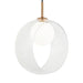 Matteo Canada - LED Pendant - Delcia - Aged Gold Brass- Union Lighting Luminaires Decor
