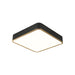 Matteo Canada - LED Ceiling Mount - Ainslay - Black + Aged Gold Brass- Union Lighting Luminaires Decor
