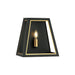 Matteo Canada - One Light Wall Sconce - Rosalie - Matte Black + Aged Gold Brass- Union Lighting Luminaires Decor