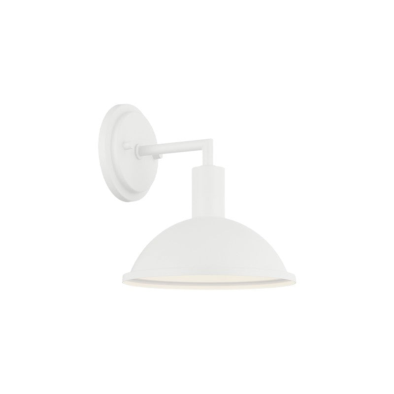 Matteo Canada - One Light Wall Sconce - Farmley - Matte White- Union Lighting Luminaires Decor