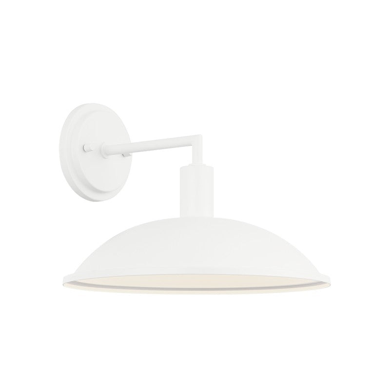 Matteo Canada - One Light Wall Sconce - Farmley - Matte White- Union Lighting Luminaires Decor