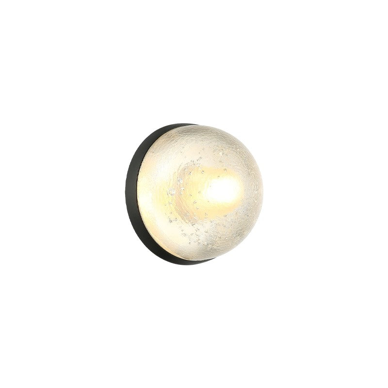 Matteo Canada - One Light Wall Sconce/Ceiling Mount - Misty - Matte Black- Union Lighting Luminaires Decor