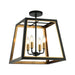 Matteo Canada - Four Light Ceiling Mount - Rosalie- Union Lighting Luminaires Decor