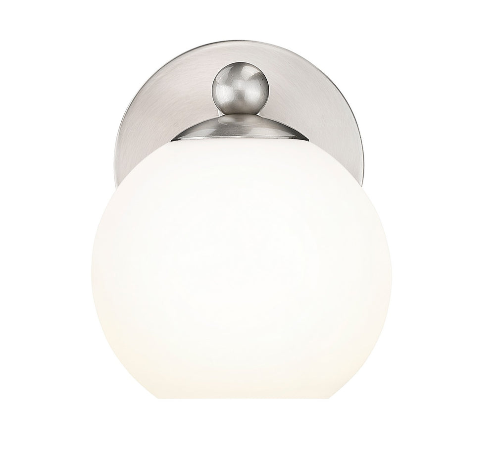 Z-Lite Canada - One Light Wall Sconce - Neoma - Brushed Nickel- Union Lighting Luminaires Decor