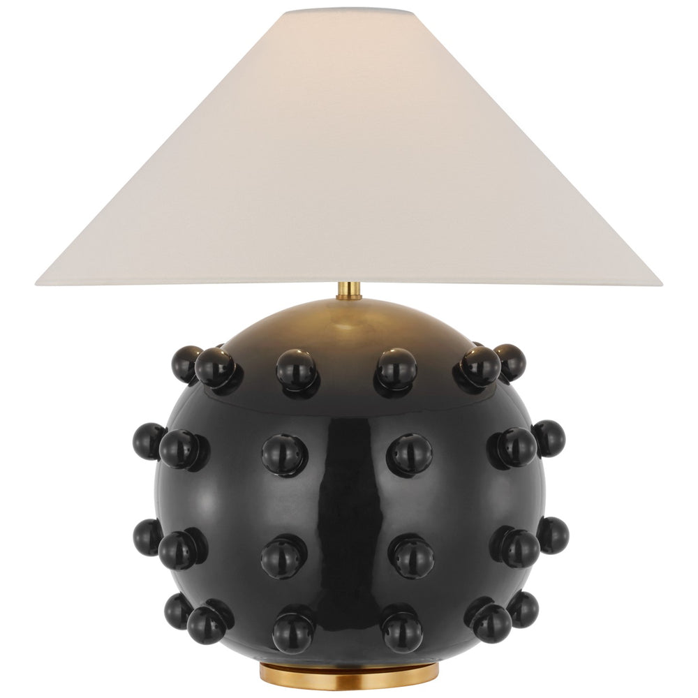 Visual Comfort Signature Canada - LED Table Lamp - Linden - Black- Union Lighting Luminaires Decor