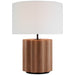 Visual Comfort Signature Canada - LED Table Lamp - Scioto - Terracotta Stained Concrete- Union Lighting Luminaires Decor