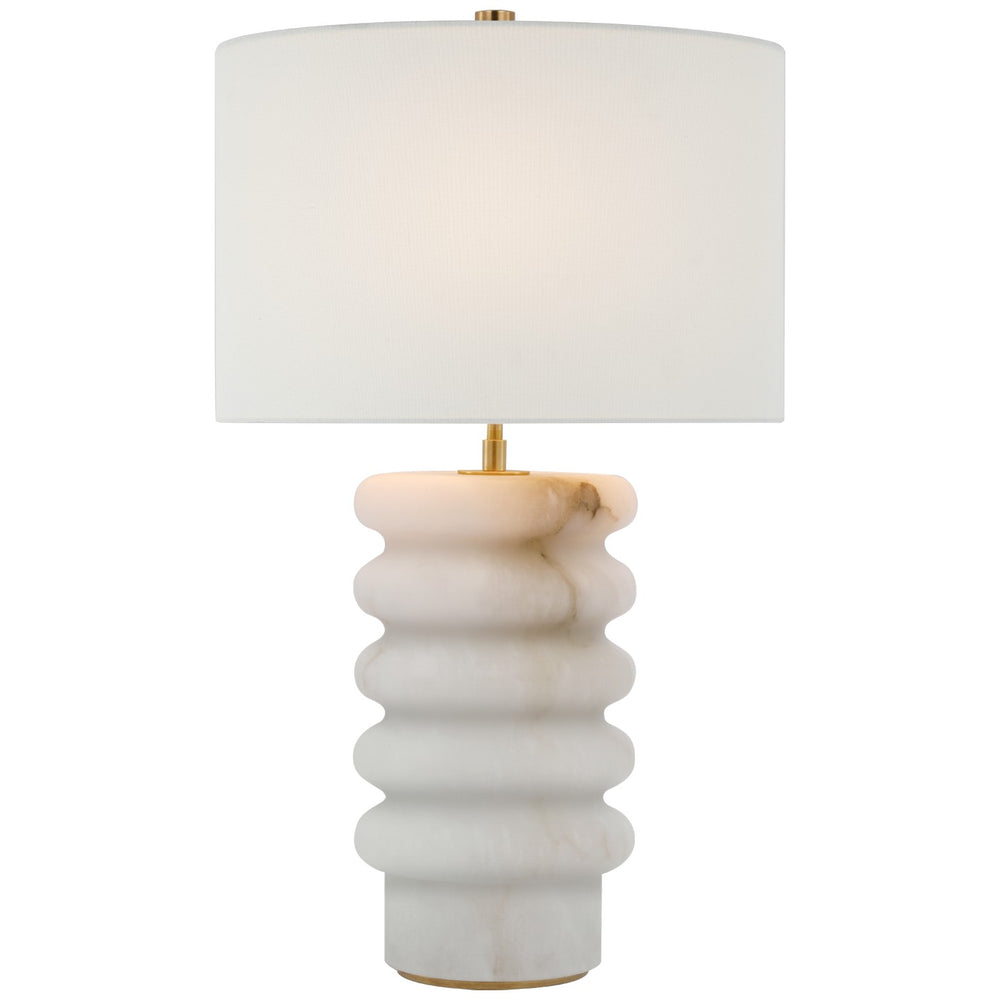 Visual Comfort Signature Canada - LED Table Lamp - Onda - Alabaster- Union Lighting Luminaires Decor