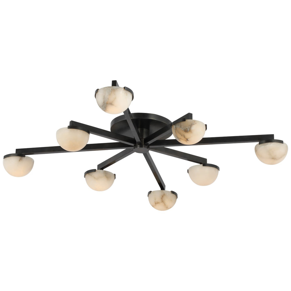 Visual Comfort Signature Canada - LED Flush Mount - Pedra - Bronze- Union Lighting Luminaires Decor