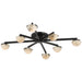 Visual Comfort Signature Canada - LED Flush Mount - Pedra - Bronze- Union Lighting Luminaires Decor