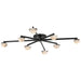 Visual Comfort Signature Canada - LED Flush Mount - Pedra - Bronze- Union Lighting Luminaires Decor